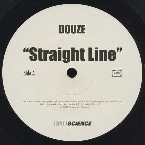 DOUZE "Straight Line" - EARLY PROMO