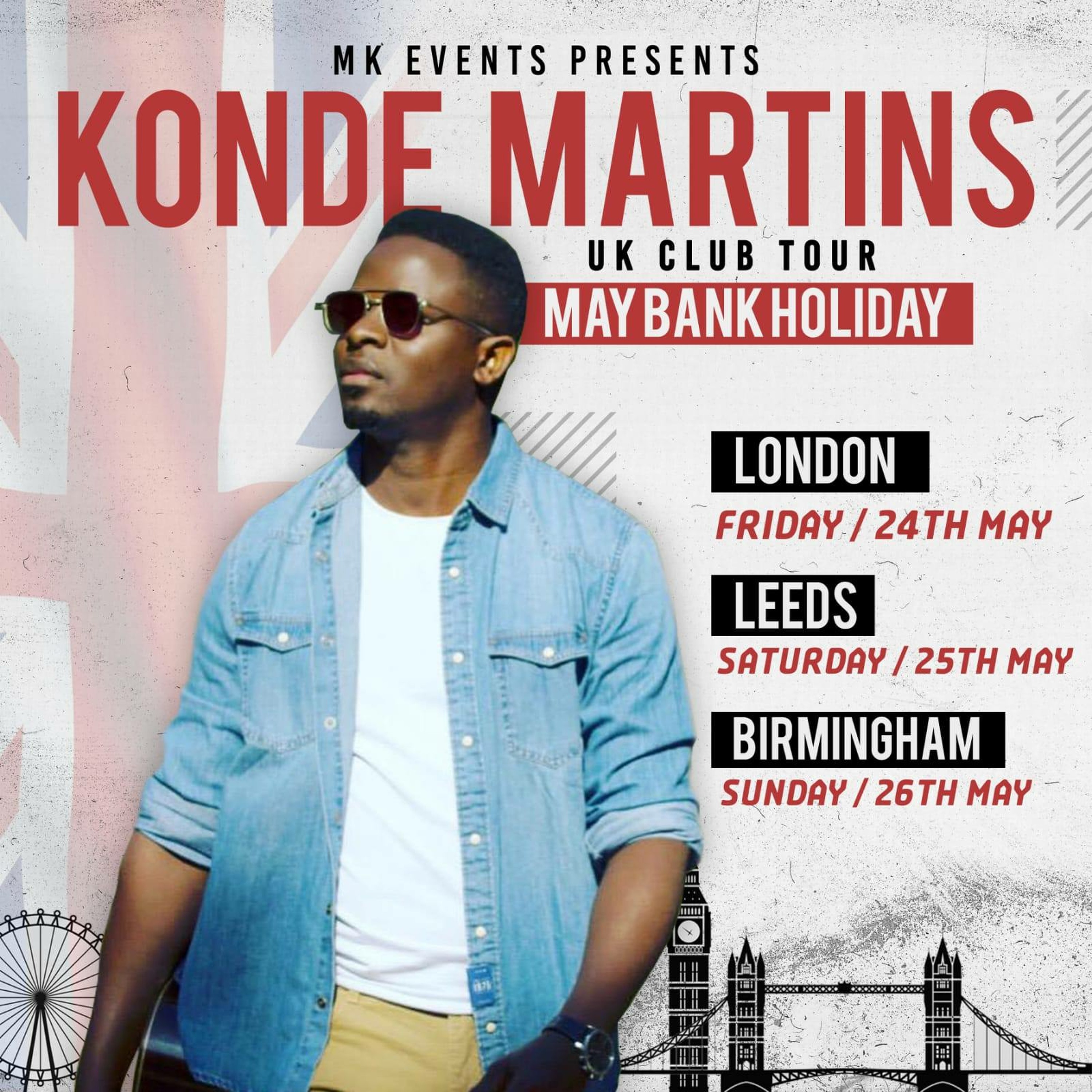 Konde Martins UK Club Tour Bank Holiday Fri 24/ Sat 25 / Sun 26 May 2019 episode artwork