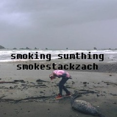 smoking sumthing