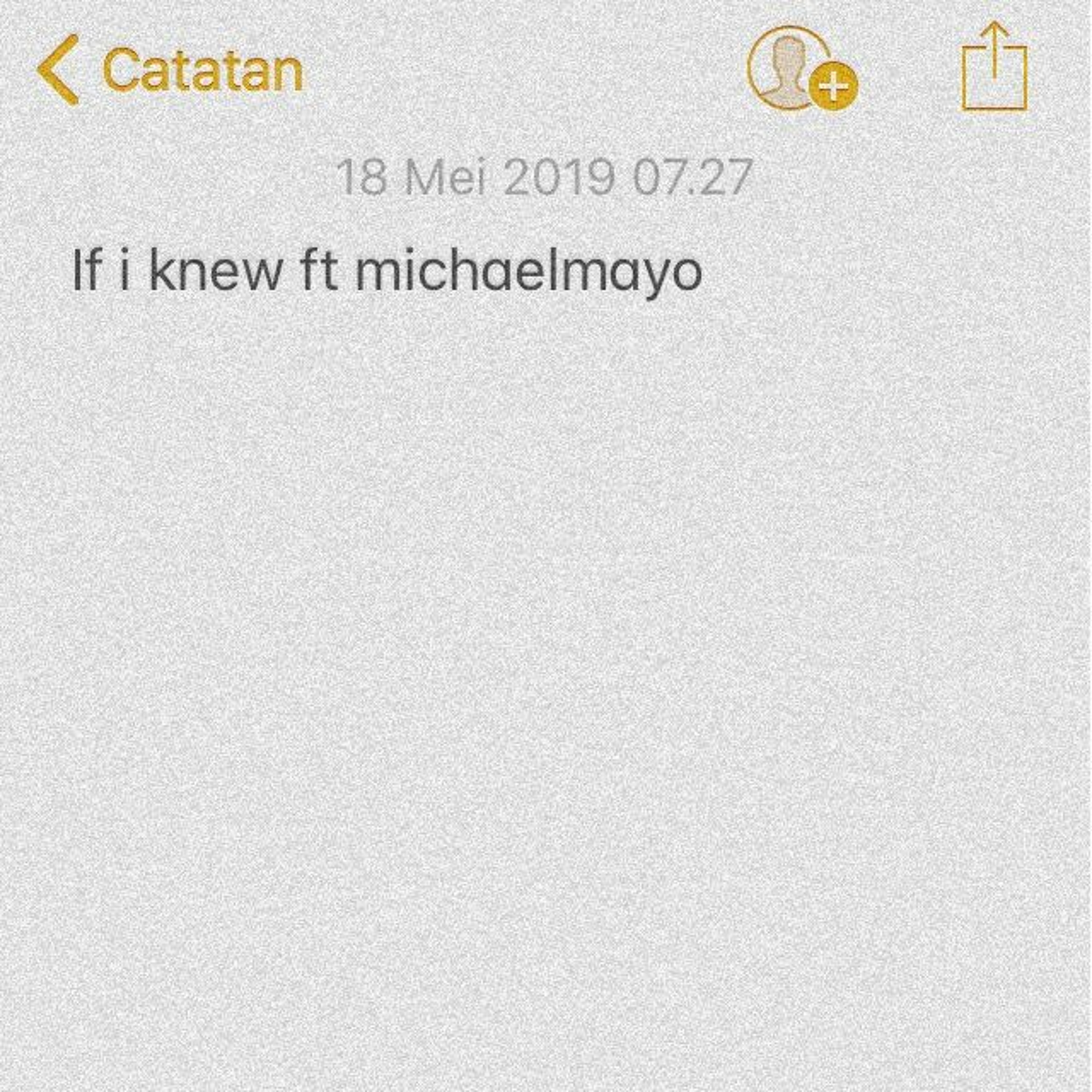 if i knew ft michaelmayo episode artwork