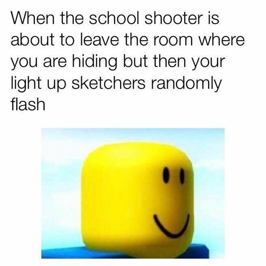 Light up sketchers school shooter meme clearance