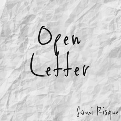 Open Letter