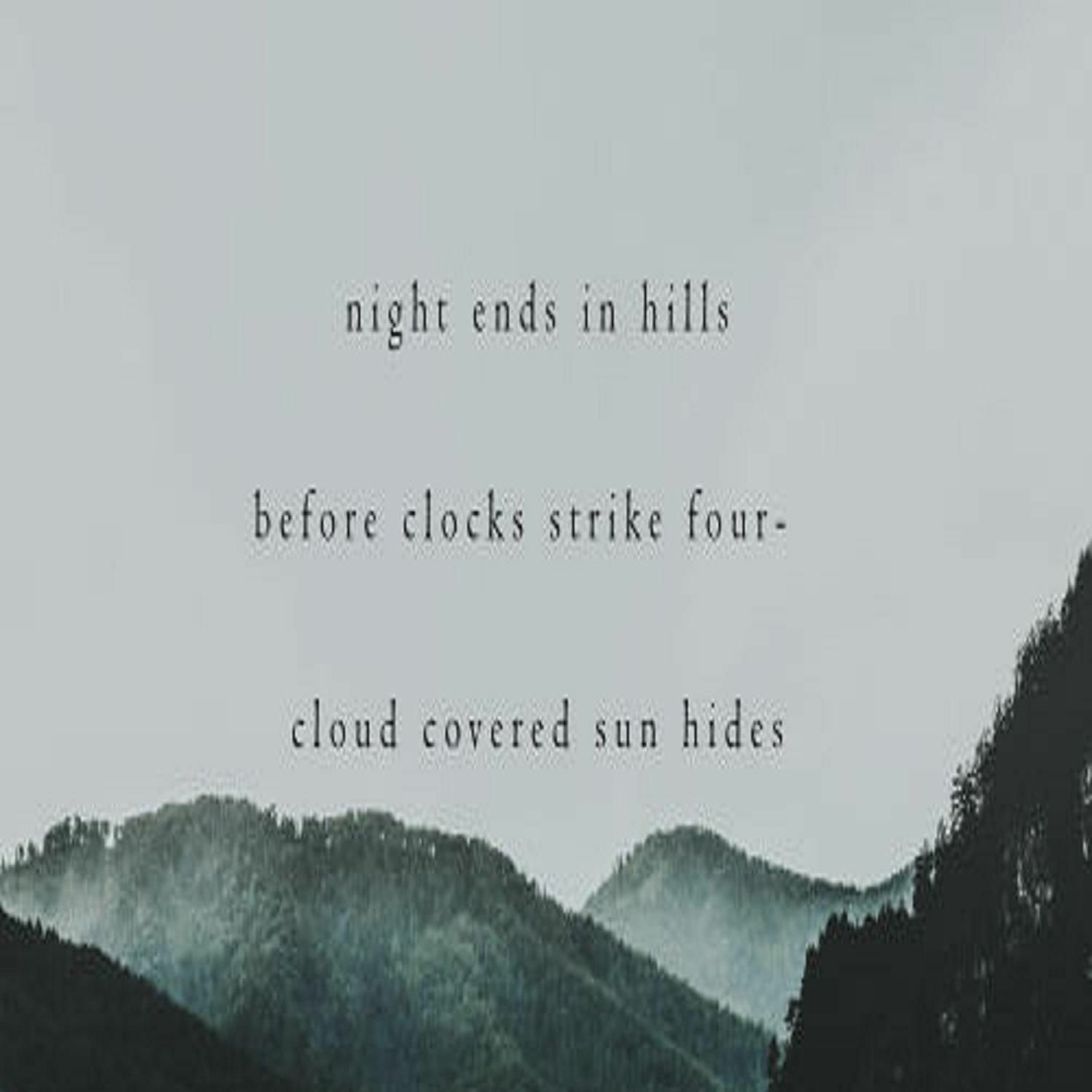 Night Ends In Hills... (Naviarhaiku 280) episode artwork