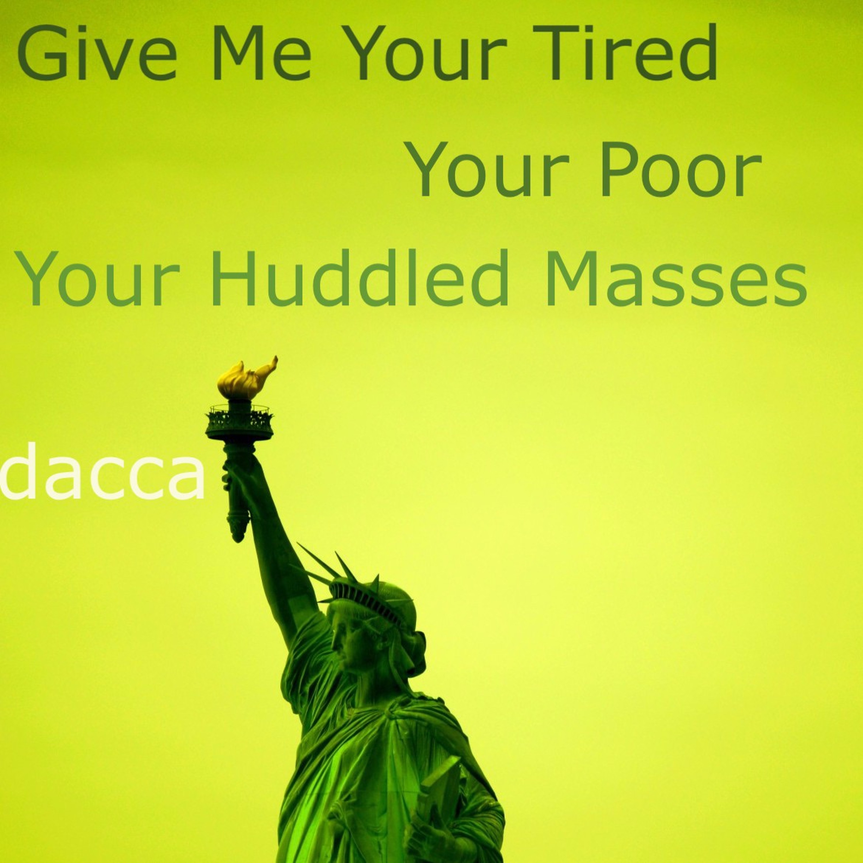 Give Me Your Tired, Your Poor, Your Huddled Masses episode artwork