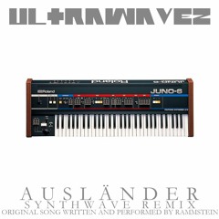 Rammstein - Ausländer (ULTRAWAVEZ Synthwave Bootleg Remix)