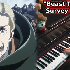 Shingeki no Kyojin 3 Part 2 EP 4 OST - Beast Titan VS Survey Corps(Piano & Orchestral Cover)