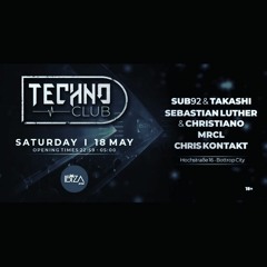 Chris konTakt - technosession after Ibiza Bottrop 18.05.2019