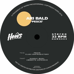 PREMIERE : Ari Bald - Pesce