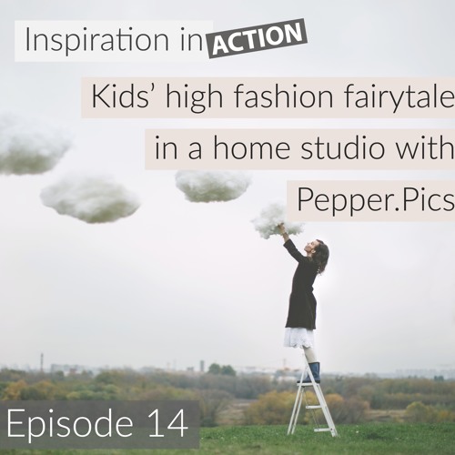 Kids' high fashion fairytale in a home studio with @Pepper.Pics