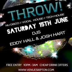 THROW! Promo Mix Vol1 Nu-Disco/Vocal House/Tech House
