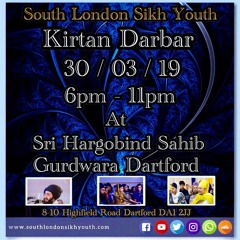 7 - Tum Chinta Karho Hamaaree - Arshpreet Kaur Ji - SLSY Annual Dartford Kirtan Darbar 2019
