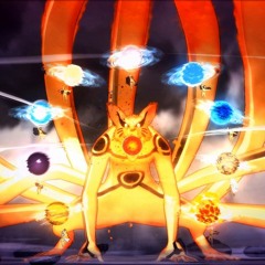 naruto nine-tailed fox rasengan shuriken