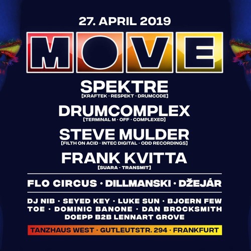 Steve Mulder @ MOVE - Frankfurt, Germany (27-04-2019)