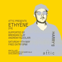 Brendan Clay - Live at Attic presents Ethyène (11th May, 2019)