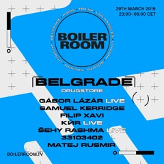 Matej Rusmir | Boiler Room Belgrade: Drugstore