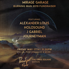 Paradise Club Warm Up @ Mirage Garage Fundraiser 2019