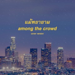 แม้พยายาม (among the crowd) | cover