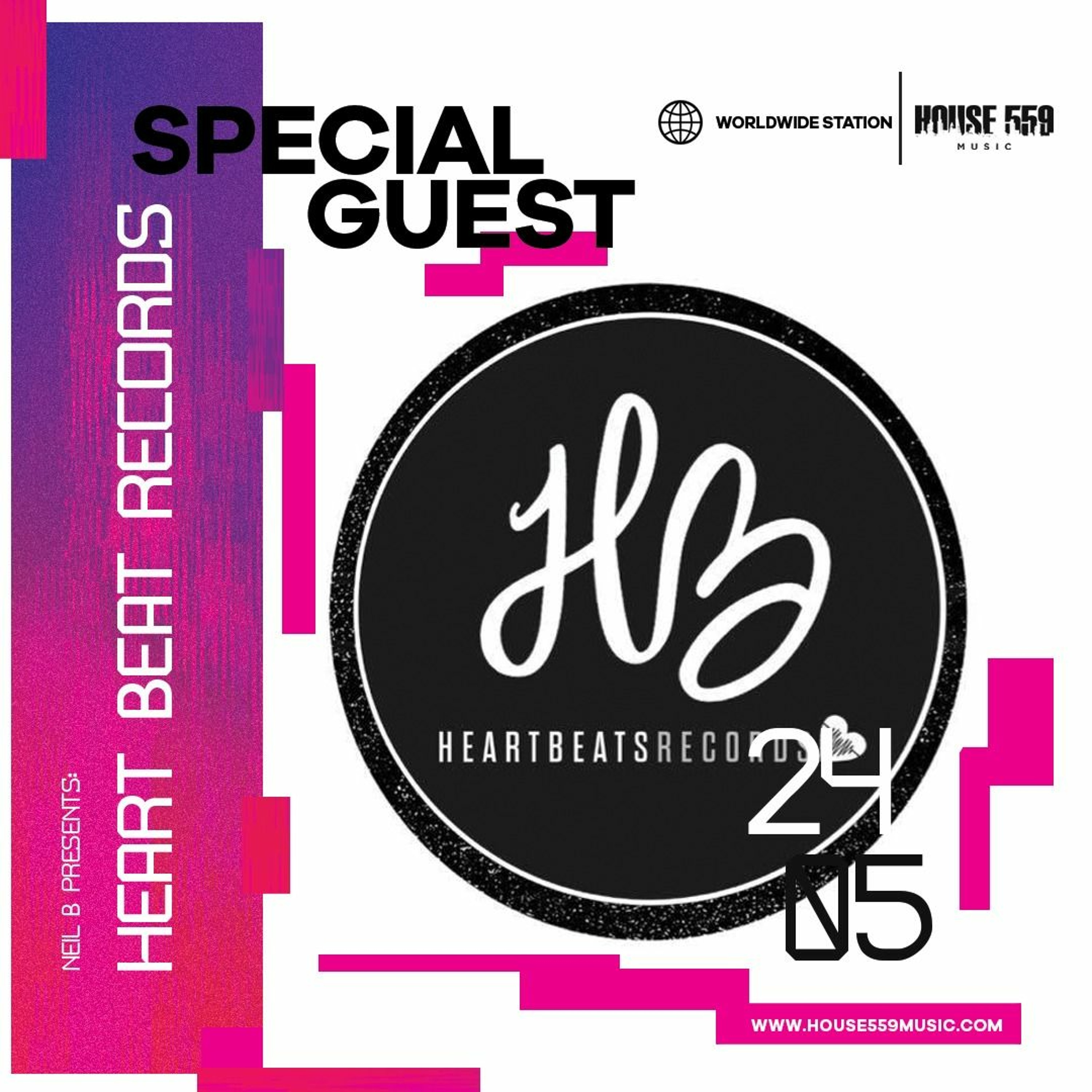 Neil B Presents: Heartbeat Records - 24/5/2019 episode artwork