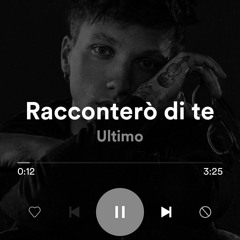 Ultimo - Racconterò di te [8D]