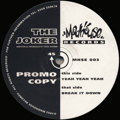 The Joker - Yeah Yeah Yeah (released 1992)