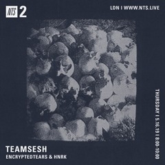 TeamSesh NTS 16th May 2019: hnrk & encryptedtears