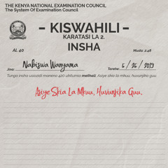 Asiye Sikia La Mkuu- Wanyama  [One Take] Prod SonOfTheSun