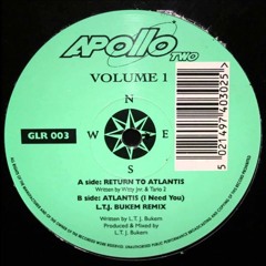 Apollo Two — Atlantis (I Need You)(L.T.J. Bukem Remix)