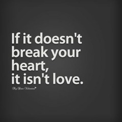 THIS ISN'T LOVE