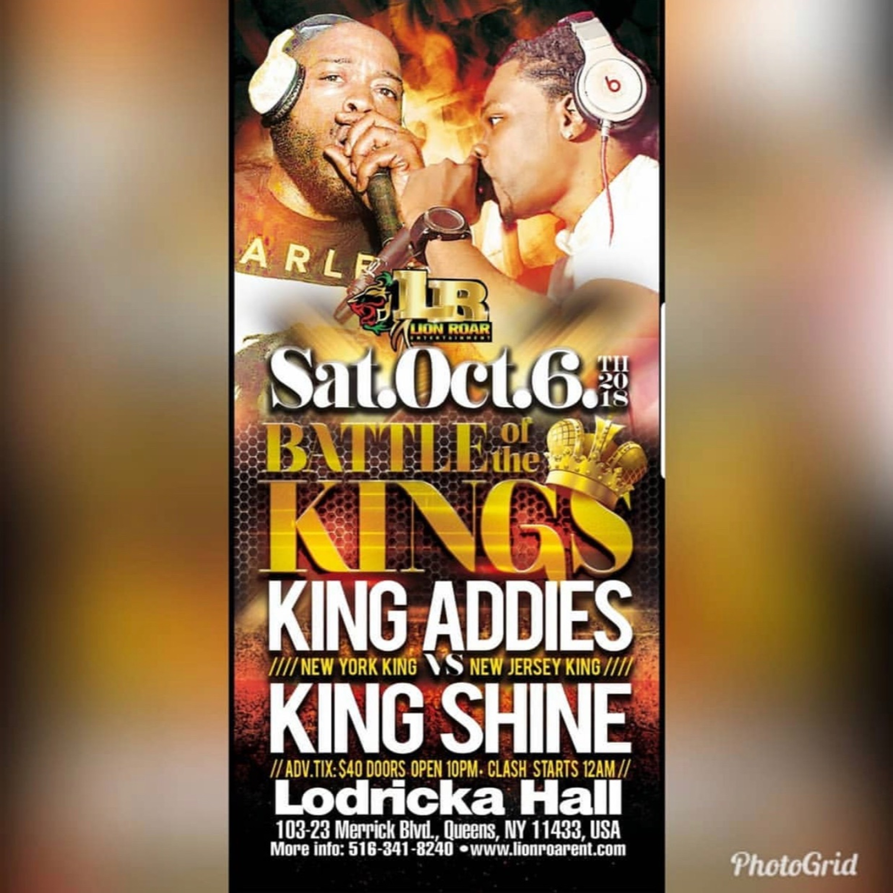 Oct 2018 - King Addies VS King Shine in NYC (revised sound quality) episode artwork
