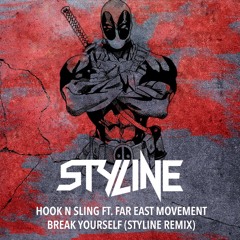 Hook N Sling Ft. Far East Movement - Break Yourself  CueE ＆ Sweep J Bounce Edit buy = free