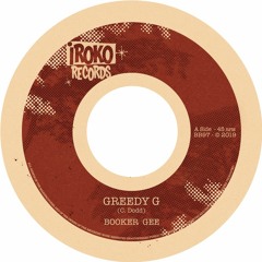 Booker Gee - Greedy G