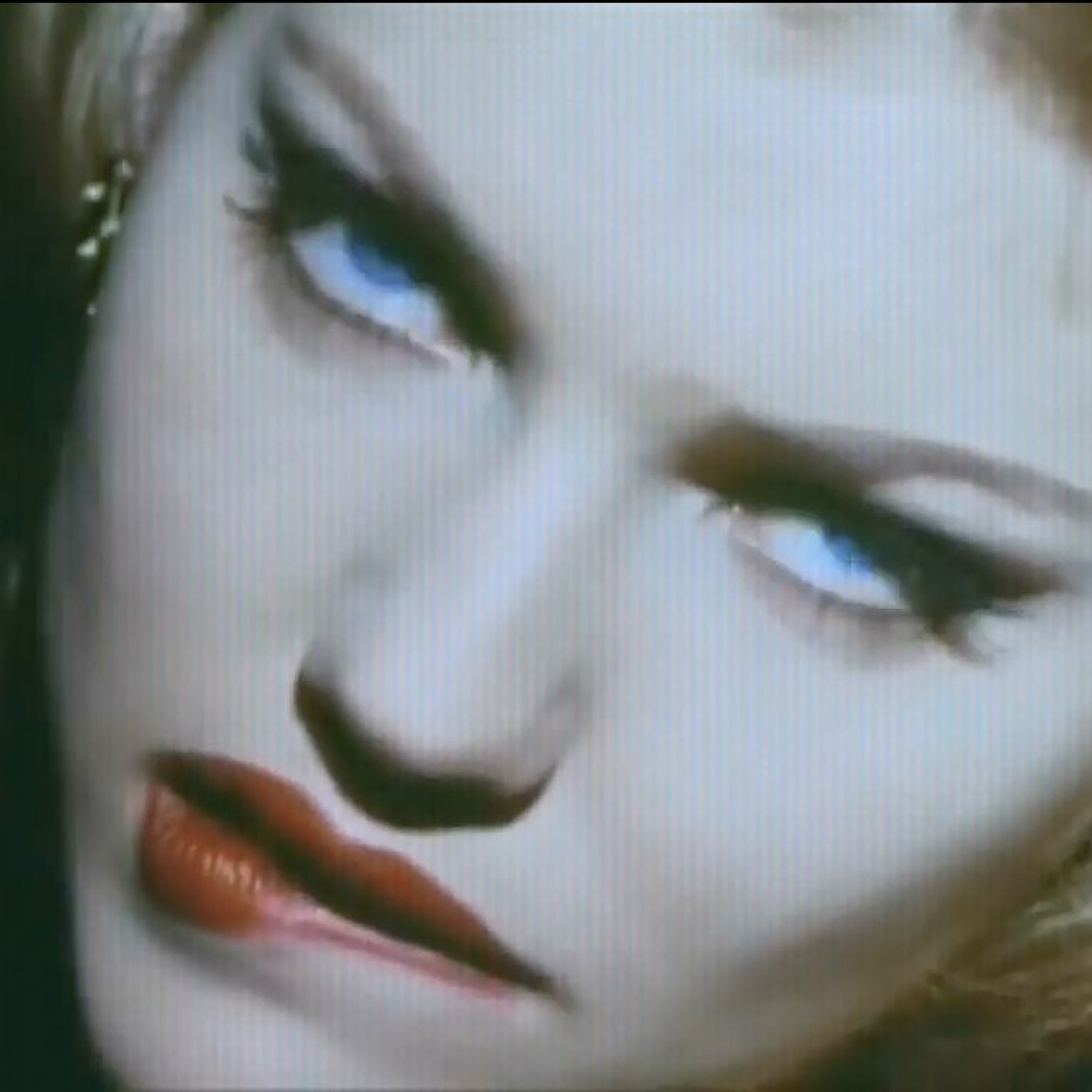 Blonde With A Red Lipstick