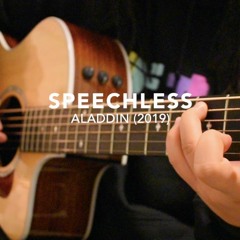 Speechless - Naomi Scott (Aladdin 2019) - Fingerstyle Guitar Cover