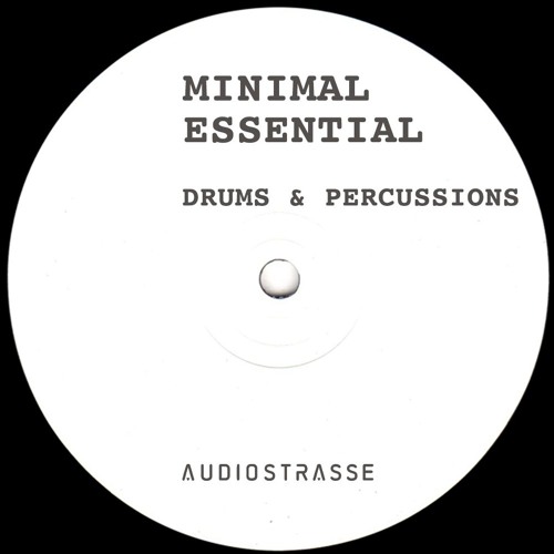 Audio Strasse Minimal Essential Drums and Percussions WAV