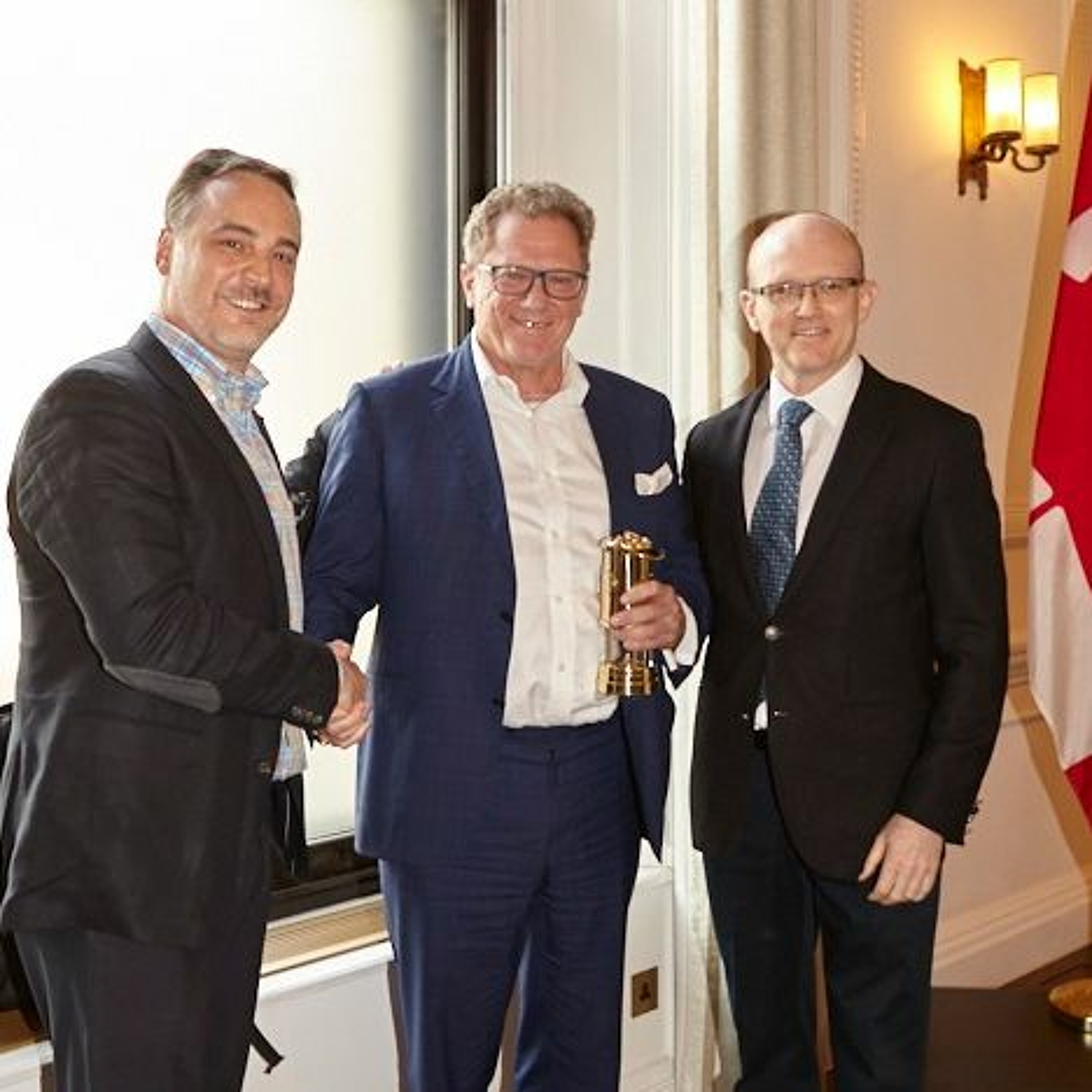 Miner Moment #23 - SolGold's Nick Mather accepts TNM's Mining Person of Year award