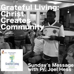 grateful living-Christians live in community! - 5:28:19, 1.40 PM