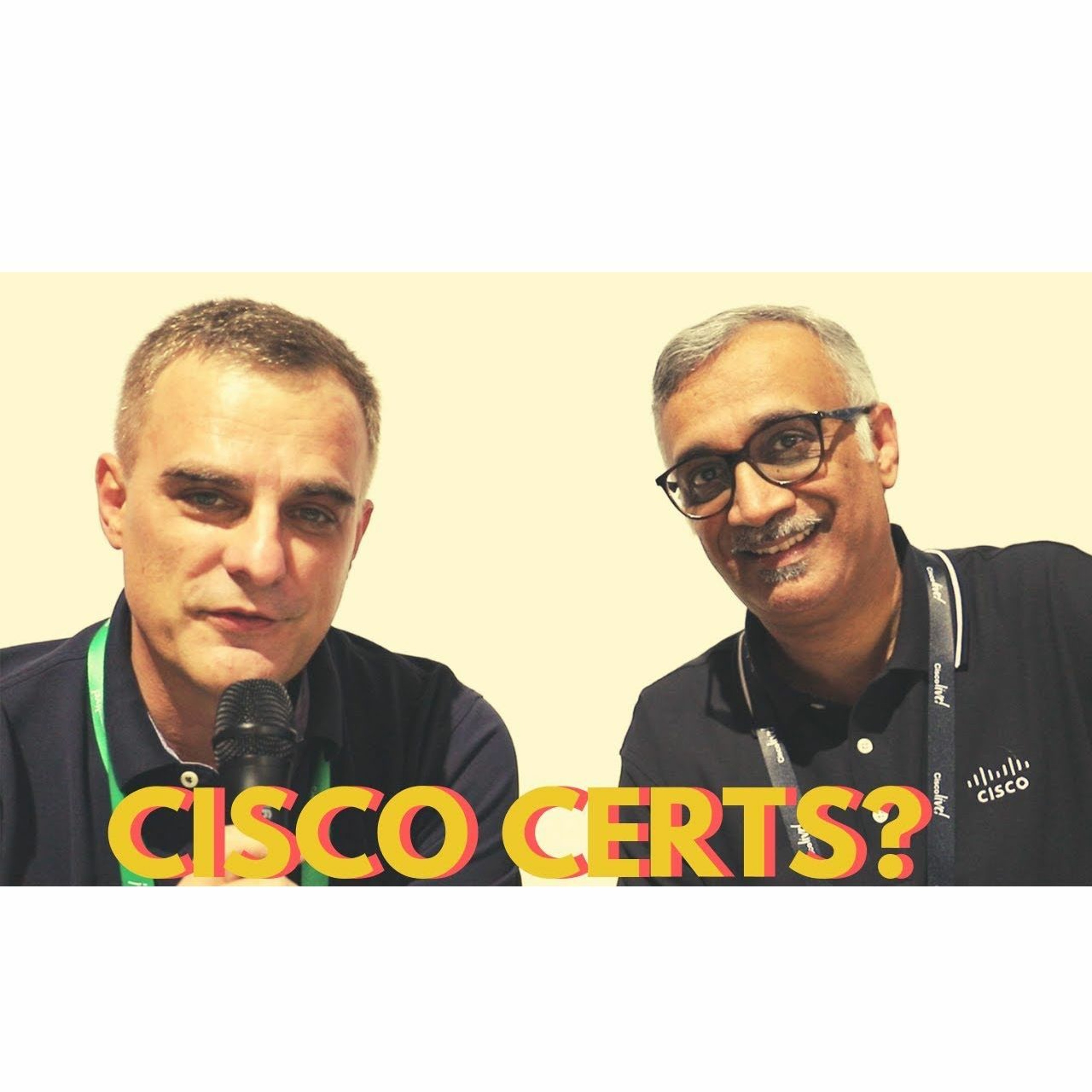 cover of episode #2: Yusuf Bhaiji: Future of Cisco Certifications