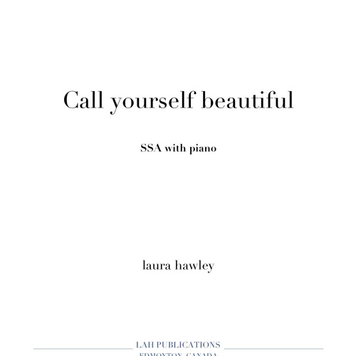 Call Yourself Beautiful - laura hawley