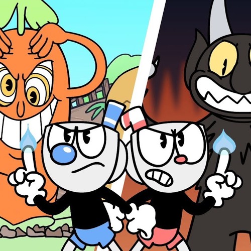 🎵CUPHEAD CARTOON RAP BATTLE: PART 1 & 2 🎵