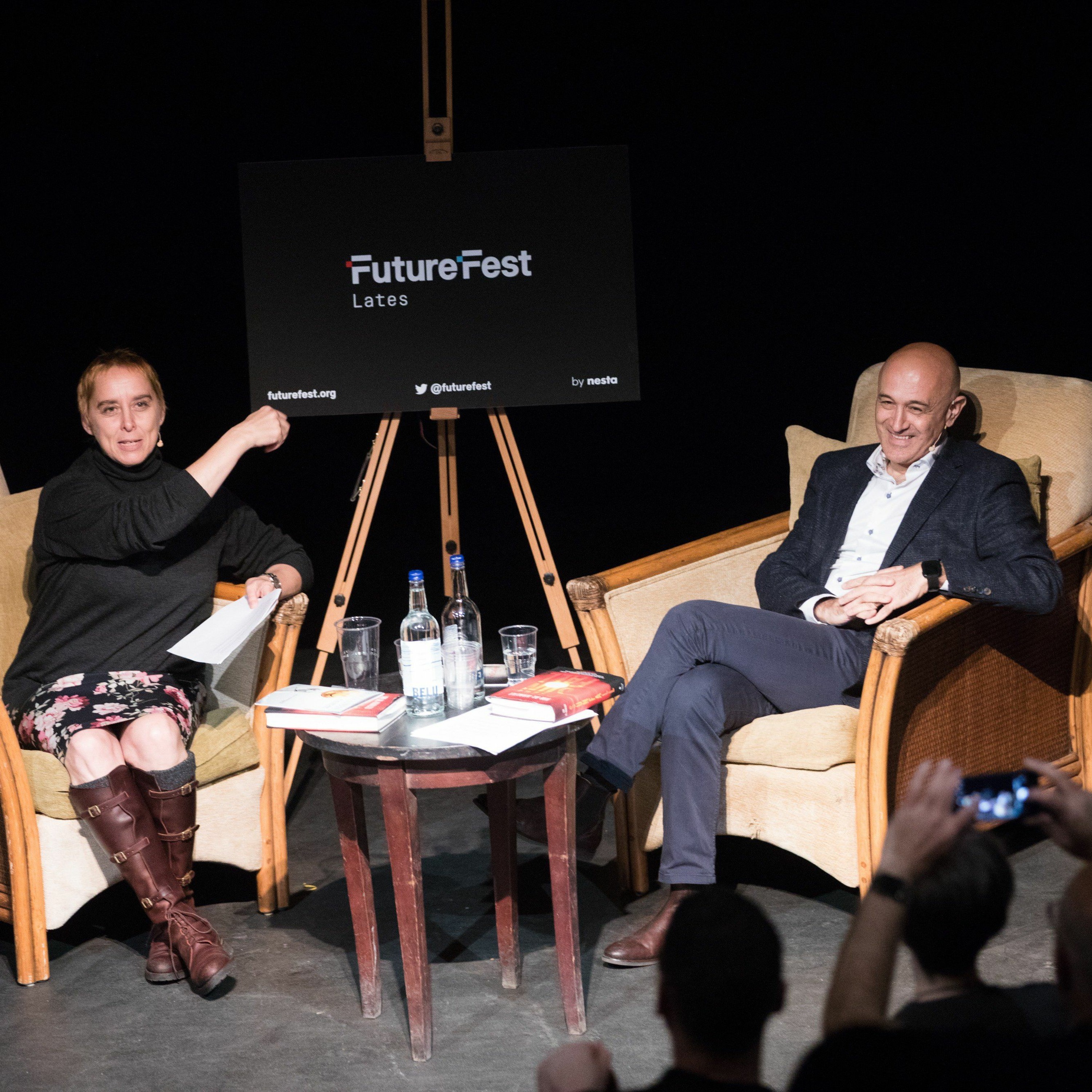 FutureFest Late - Jim Al-Khalili - Inventing the Future - extract from 'Sunfall' episode artwork