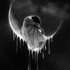 The girl on the moon