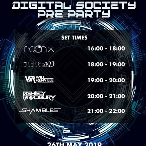 Noonix LIVE @ Leeds Trance Family (Digital Society Pre Party) 25/05/19