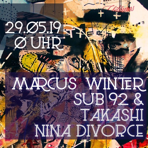 Marcus Winter - Rebellen Techno 29.5.2019 @ Räuber & Rebellen