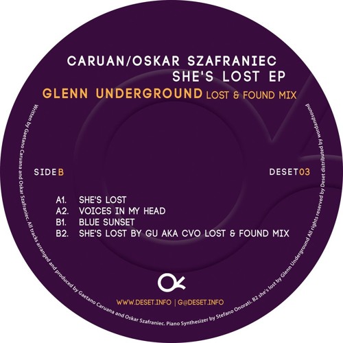Caruan / Oskar Szafraniec / She's Lost EP Caruan / Oskar Szafraniec / She's Lost EP