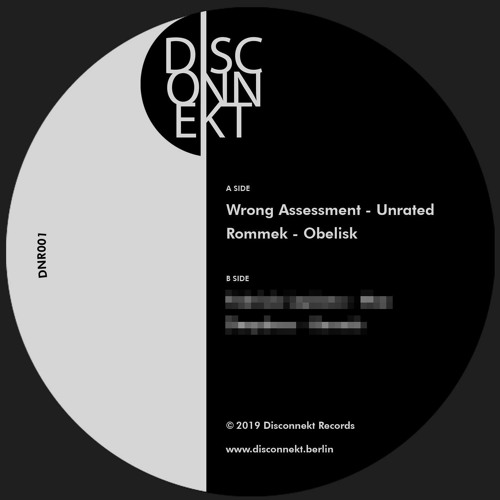 DNR001 / A2 : Rommek - Obelisk (Preview)