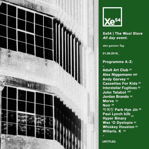 The Wool Store — Xe54 All Day Event