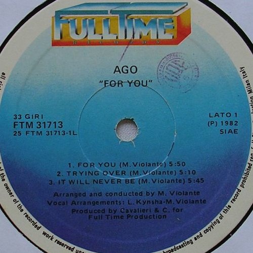 Ago - It Will Never Be (Danimal Edit)