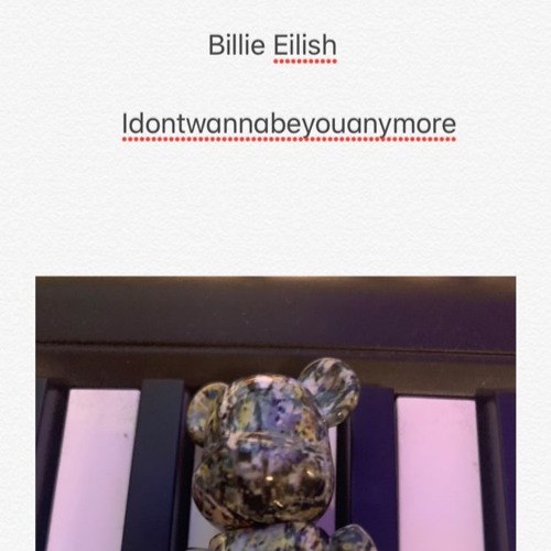 Billie Eilish 0 Idontwannabeyouanymore / remix by PERC%NT