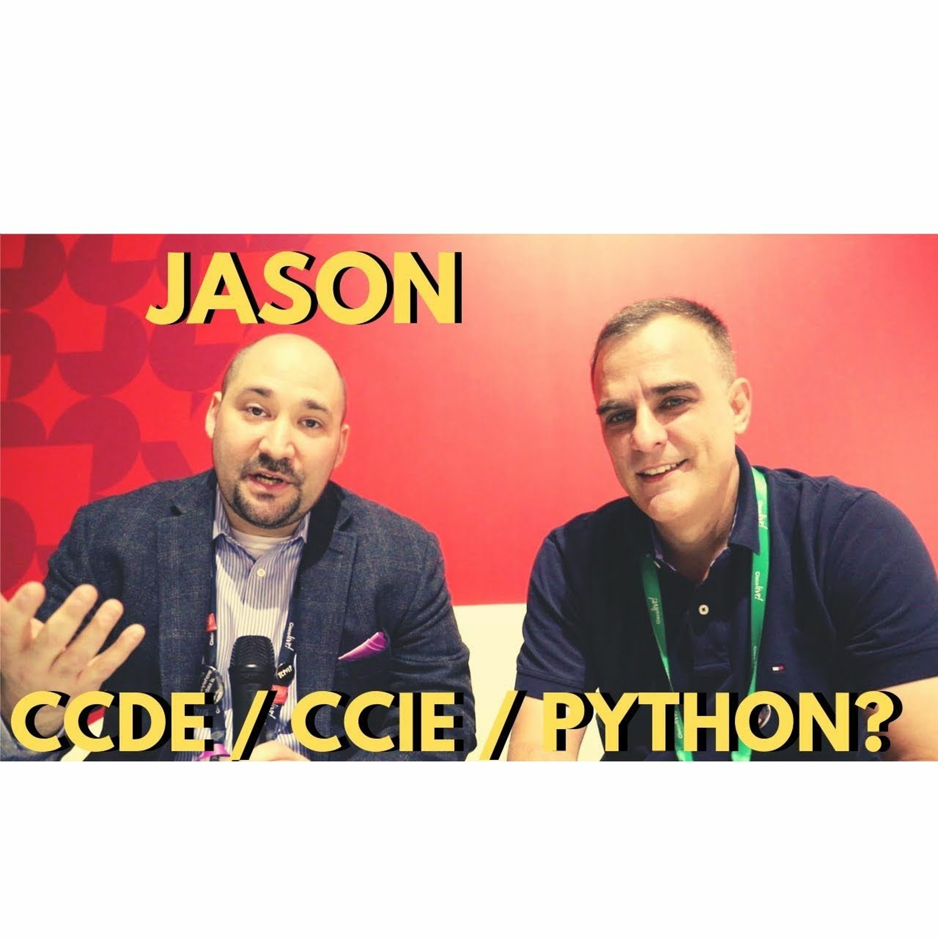 cover of episode #6: Is CCIE still worth it? CCDE? Or just Python? Do I need to become a developer? Cisco Dev exams?