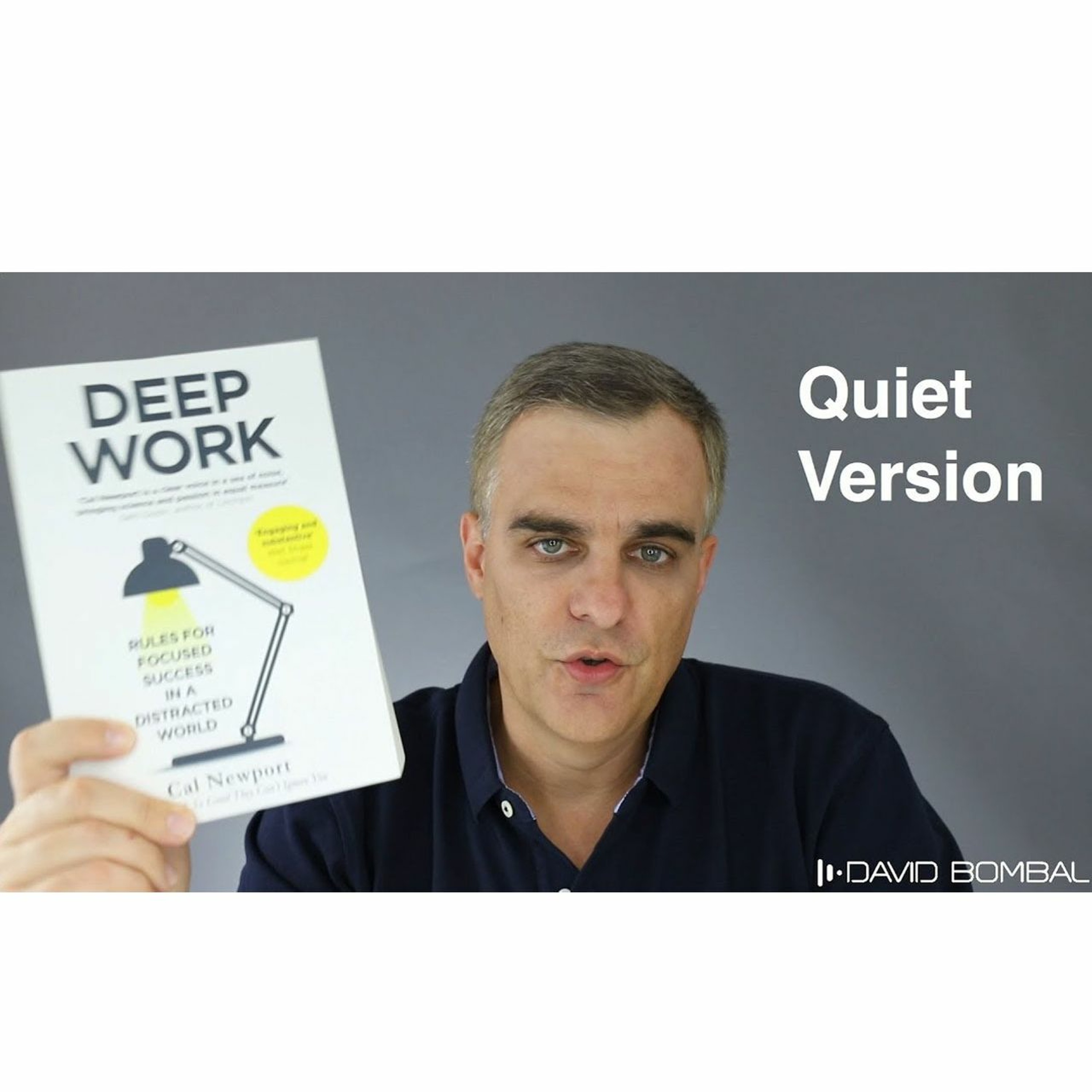 cover of episode #14: Do you want to accomplish more? Do Deep Work!